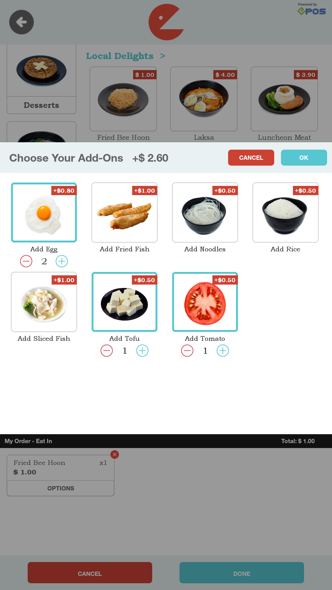 Customizable Add-Ons